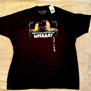 Rick and Morty tee shirt XXL new with tags NWT